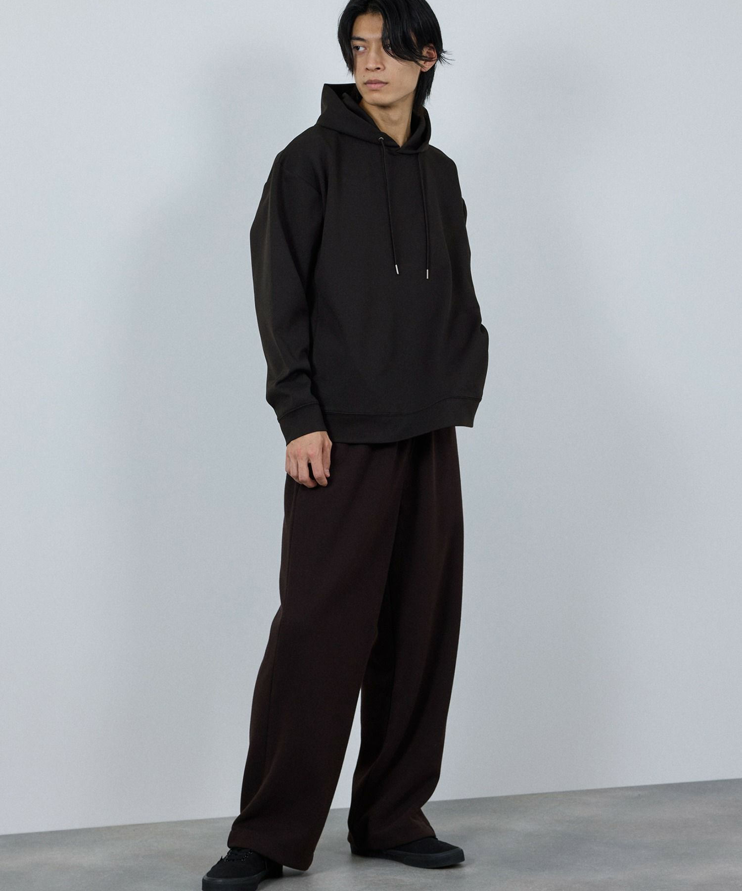 [値下げ]URBAN COLLECTION  Air Smoosy 全方向ストレッチ ダンボールニットプルパーカー メンズ商品画像-8