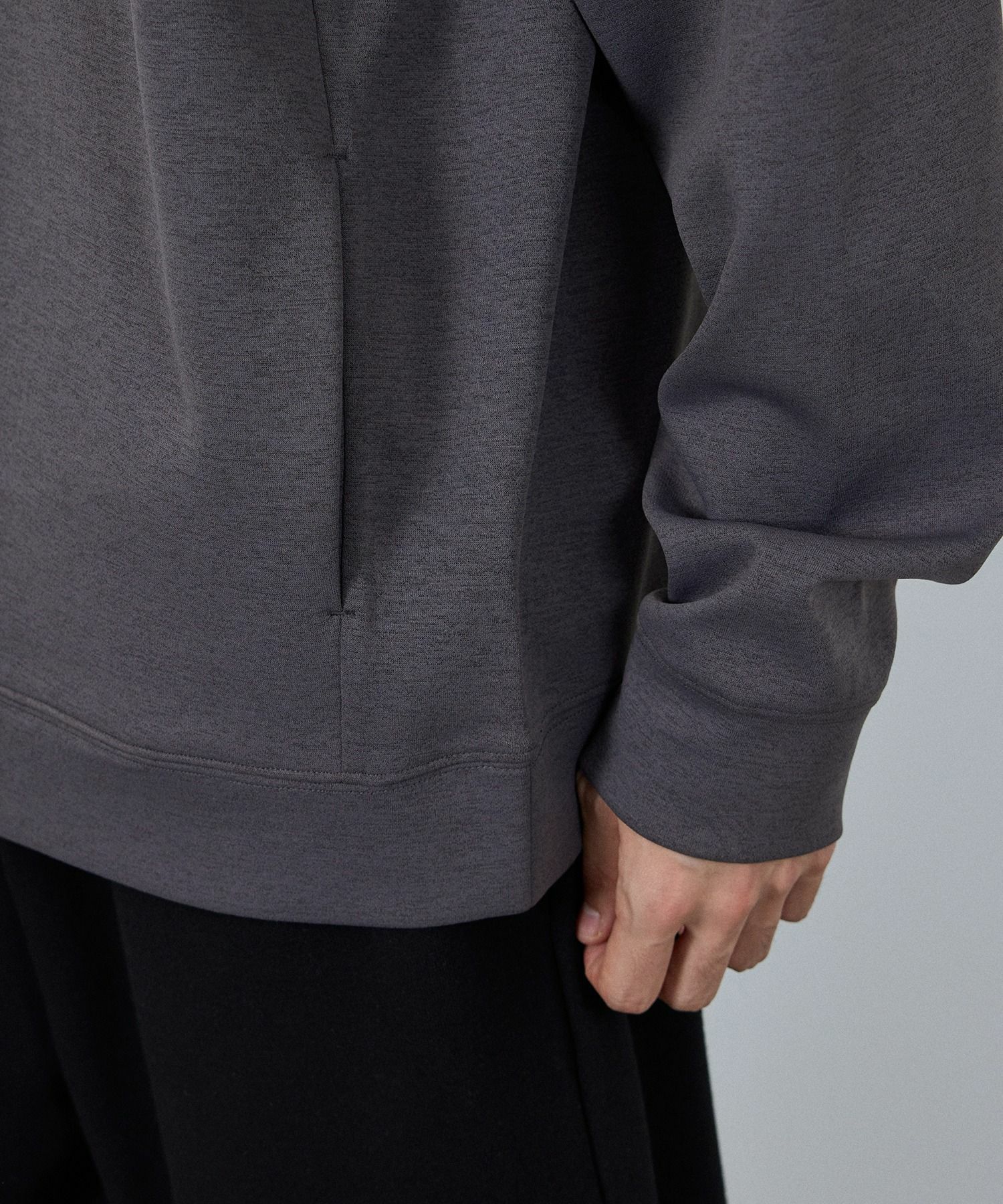 URBAN COLLECTION  Air Smoosy 全方向ストレッチ ダンボールニットプルパーカー メンズ商品画像-12