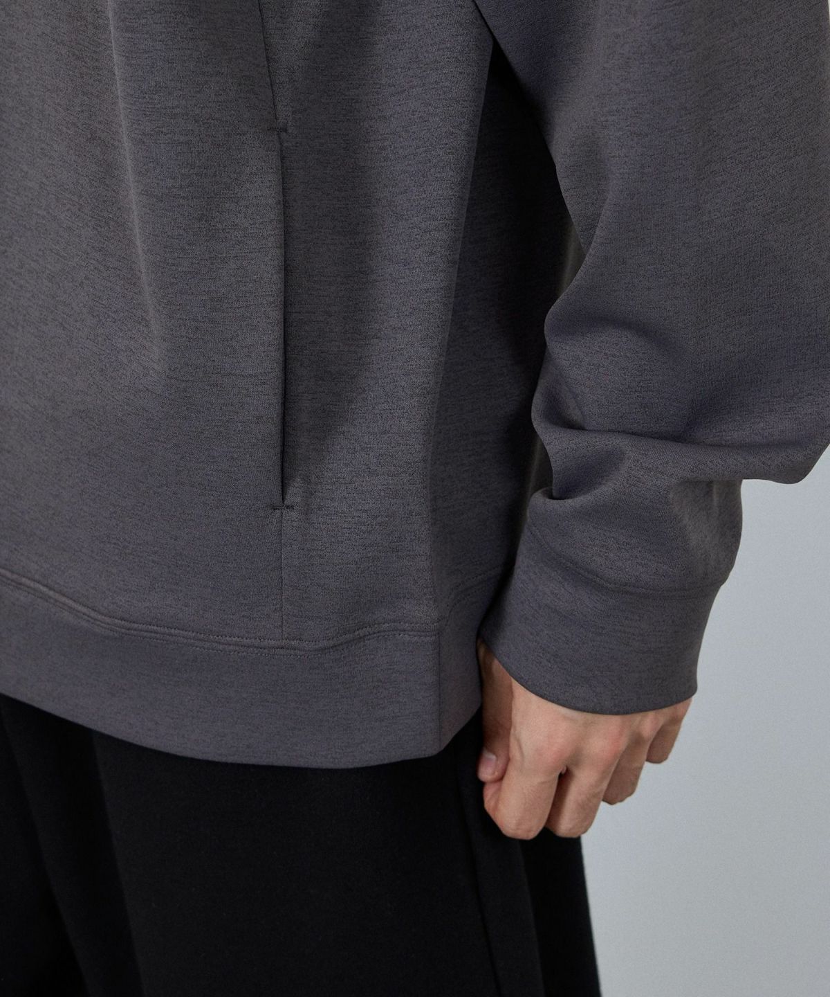 URBAN COLLECTION Air Smoosy 全方向ストレッチ ダンボールニットプルパーカー メンズ