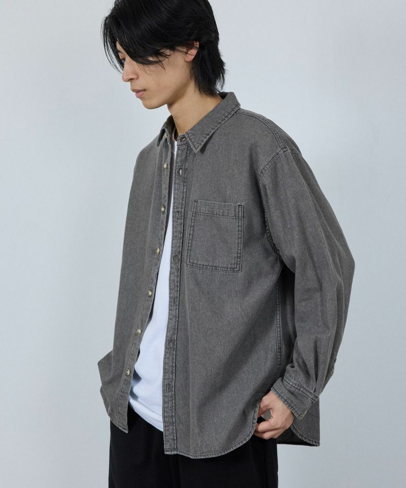 nAvy  ルーズデニムシャツ レディース商品画像-8