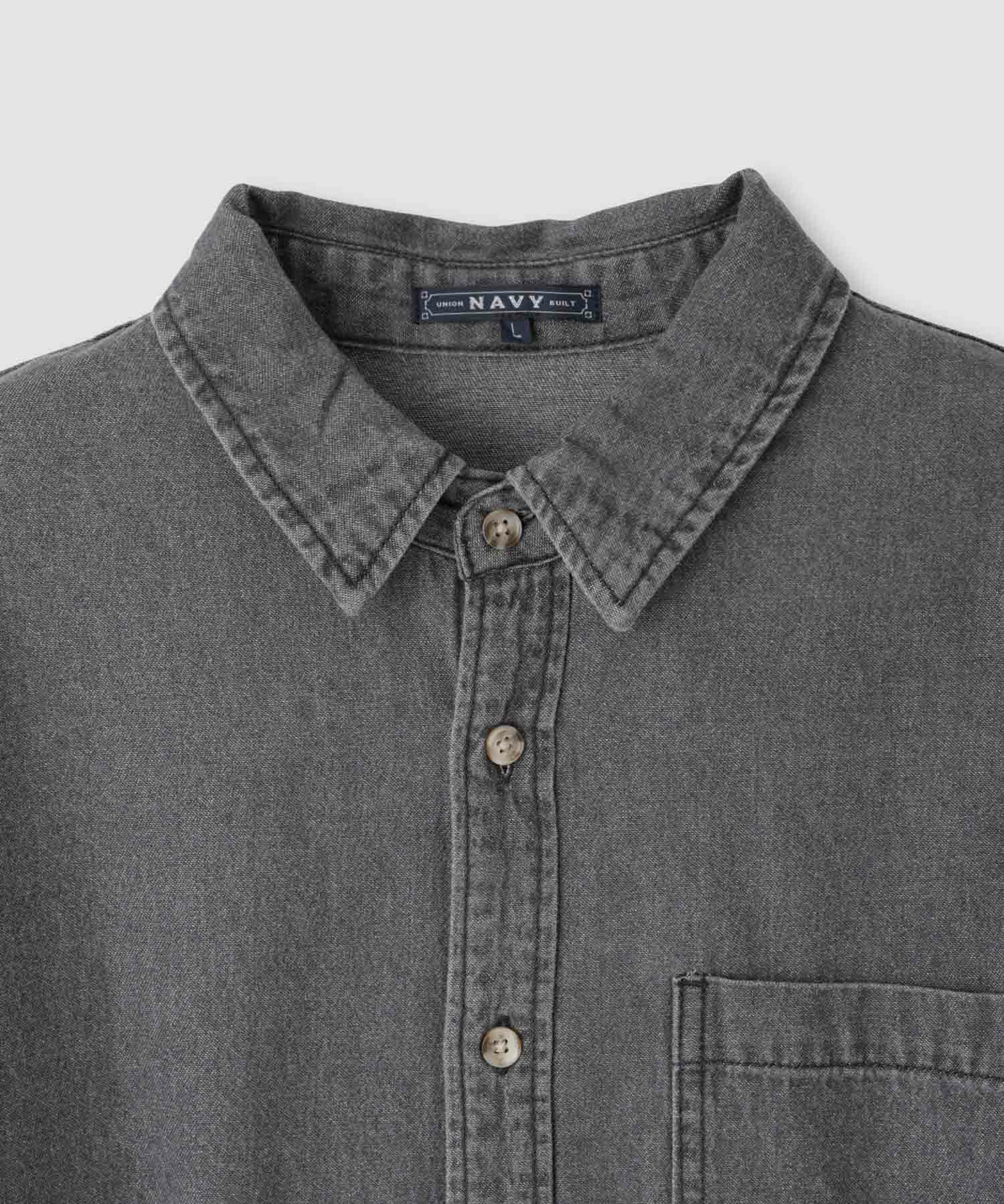 nAvy ルーズデニムシャツ レディース