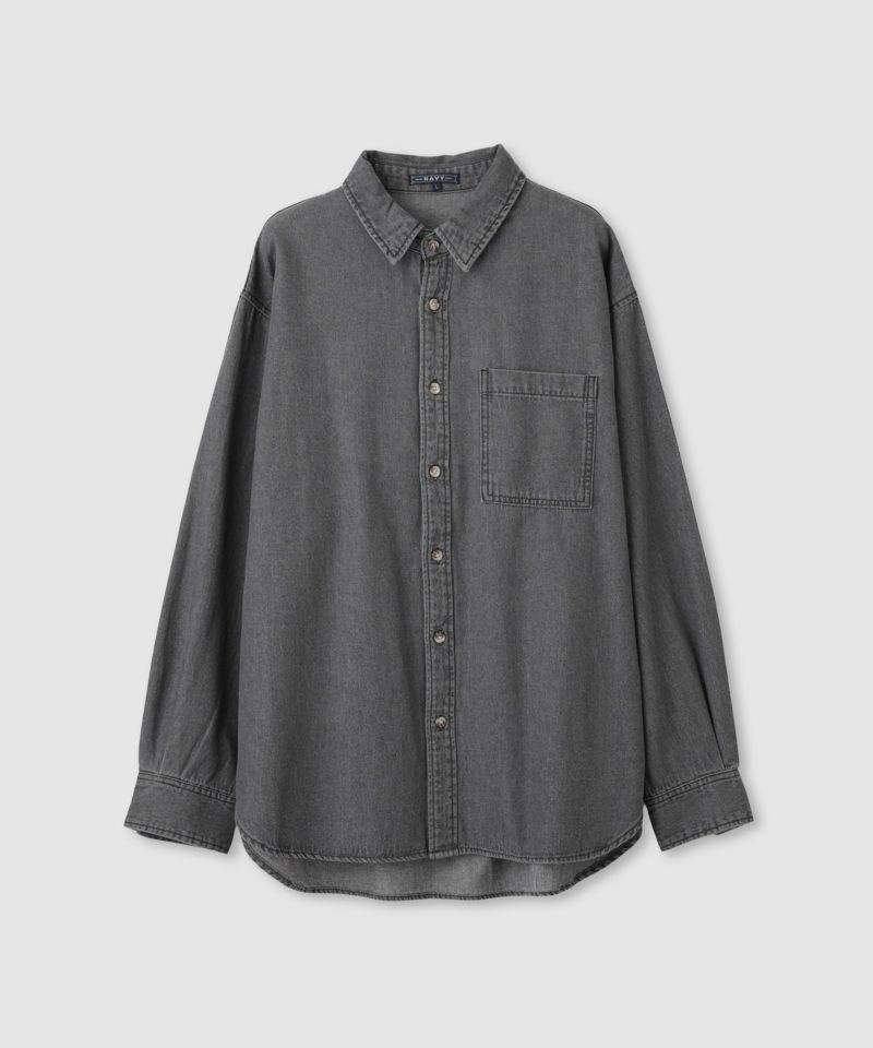 nAvy  ルーズデニムシャツ レディース商品画像-20