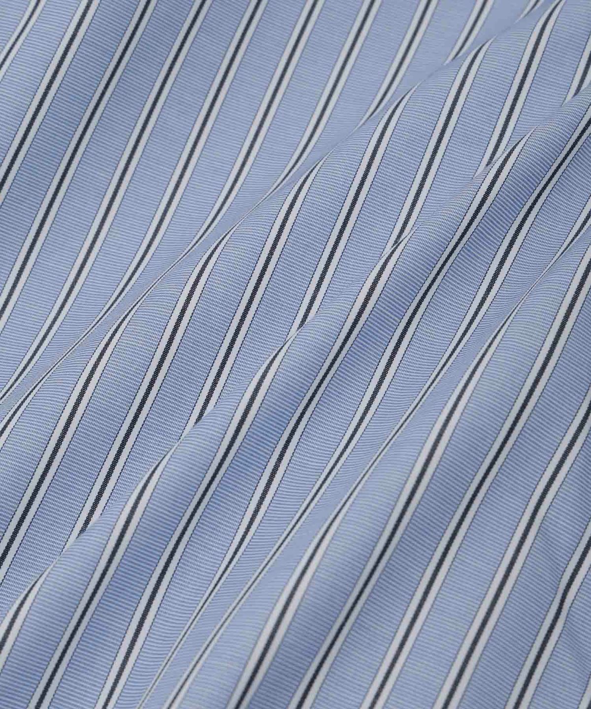 [期間限定価格]Idnes ストライプフリルシャツ レディース