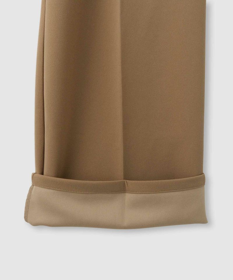 Idnes ストレッチストレートタックパンツ レディース商品画像-16