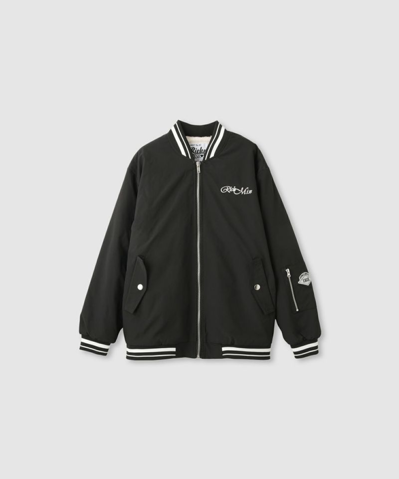 RICH MIX  裏ボアリブブルゾン キッズ商品画像-2