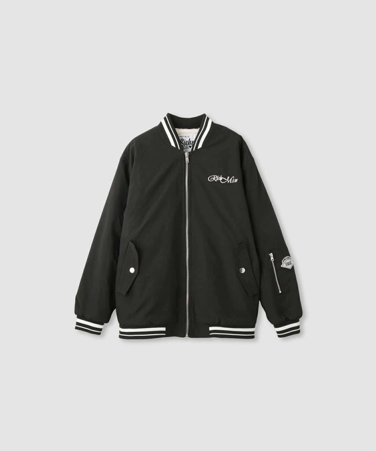 RICH MIX 裏ボアリブブルゾン キッズ