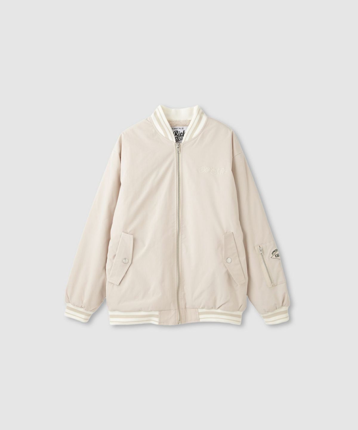 RICH MIX 裏ボアリブブルゾン キッズ