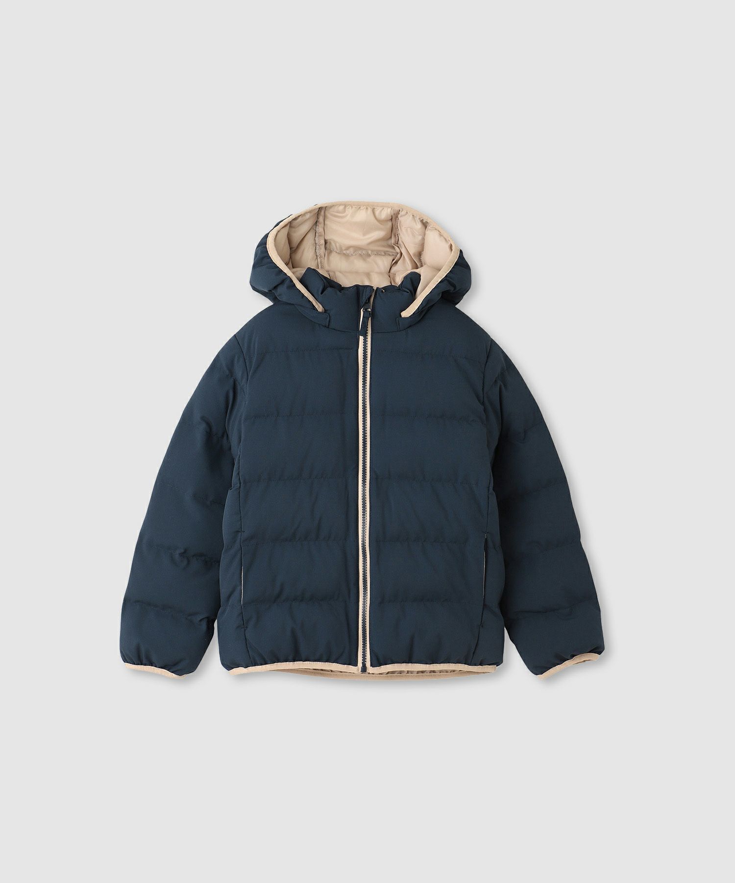 NAVY  のびるモン 撥水中綿ブルゾン キッズ商品サムネイル-5