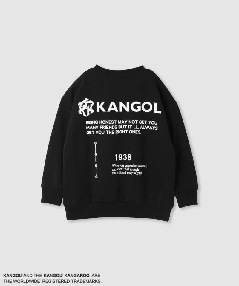 KANGOL ビッグロゴトレーナー キッズ商品画像-1