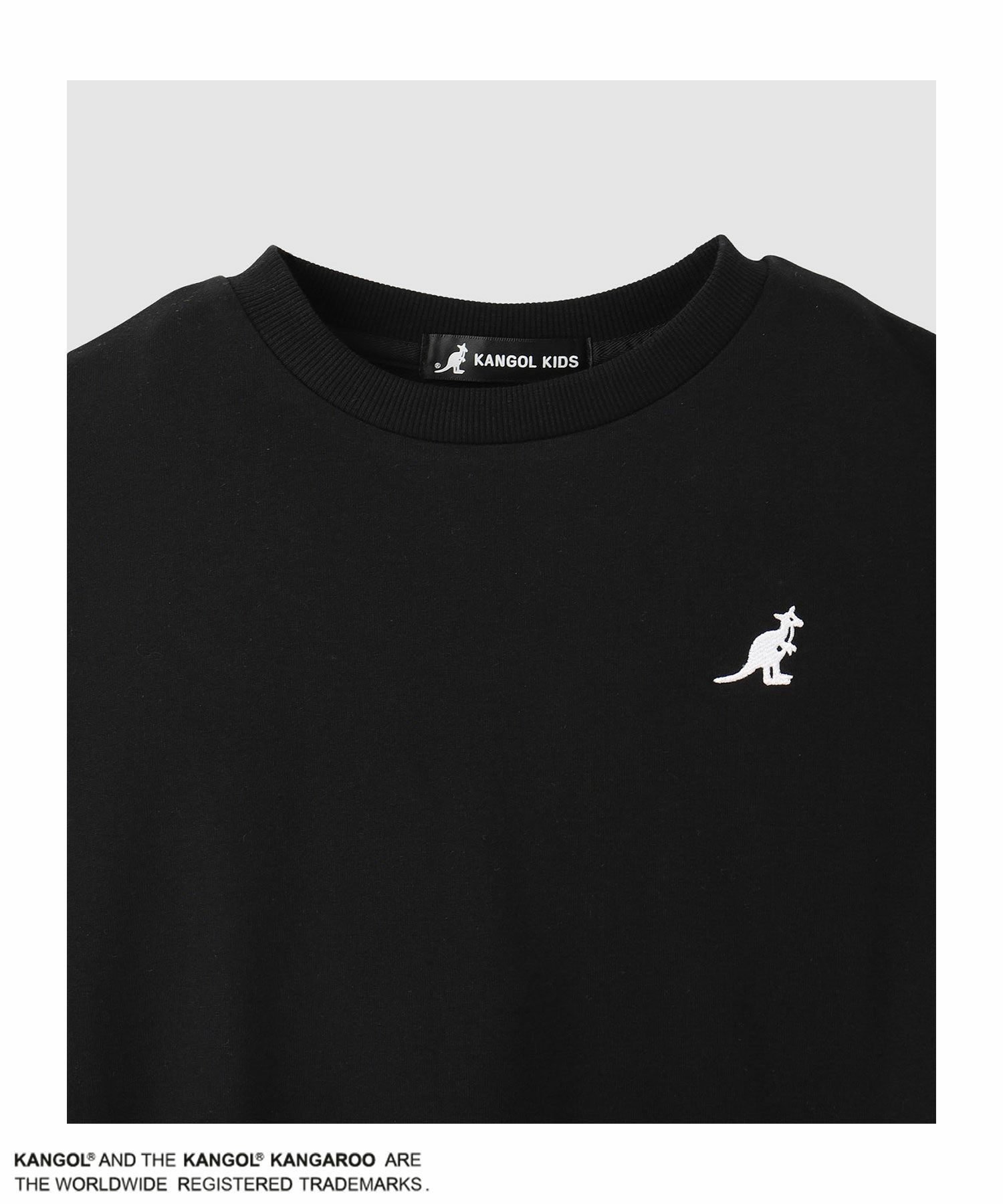 KANGOL ビッグロゴトレーナー キッズ
