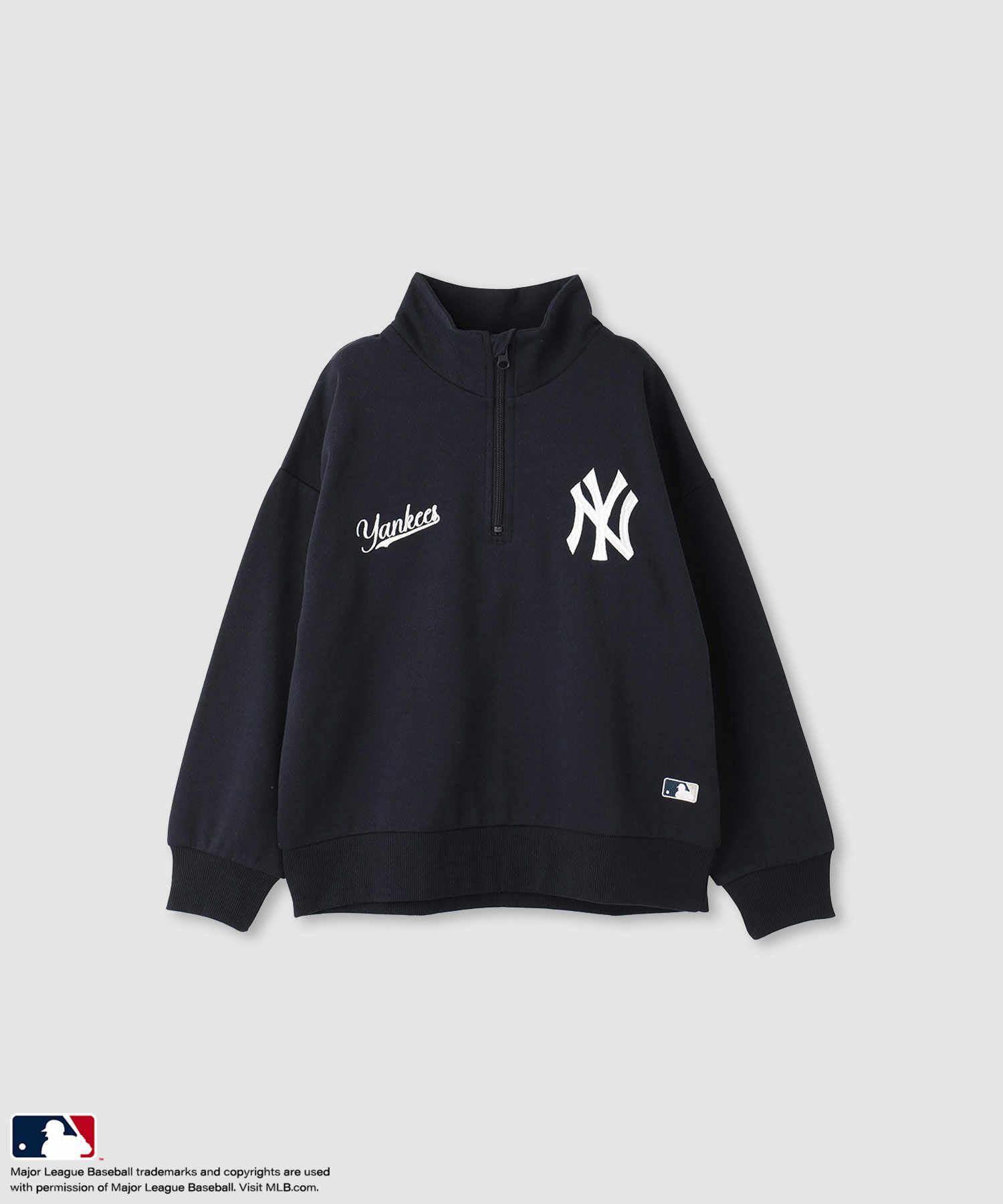 MLB  ハーフジップスウェット キッズ商品画像-3