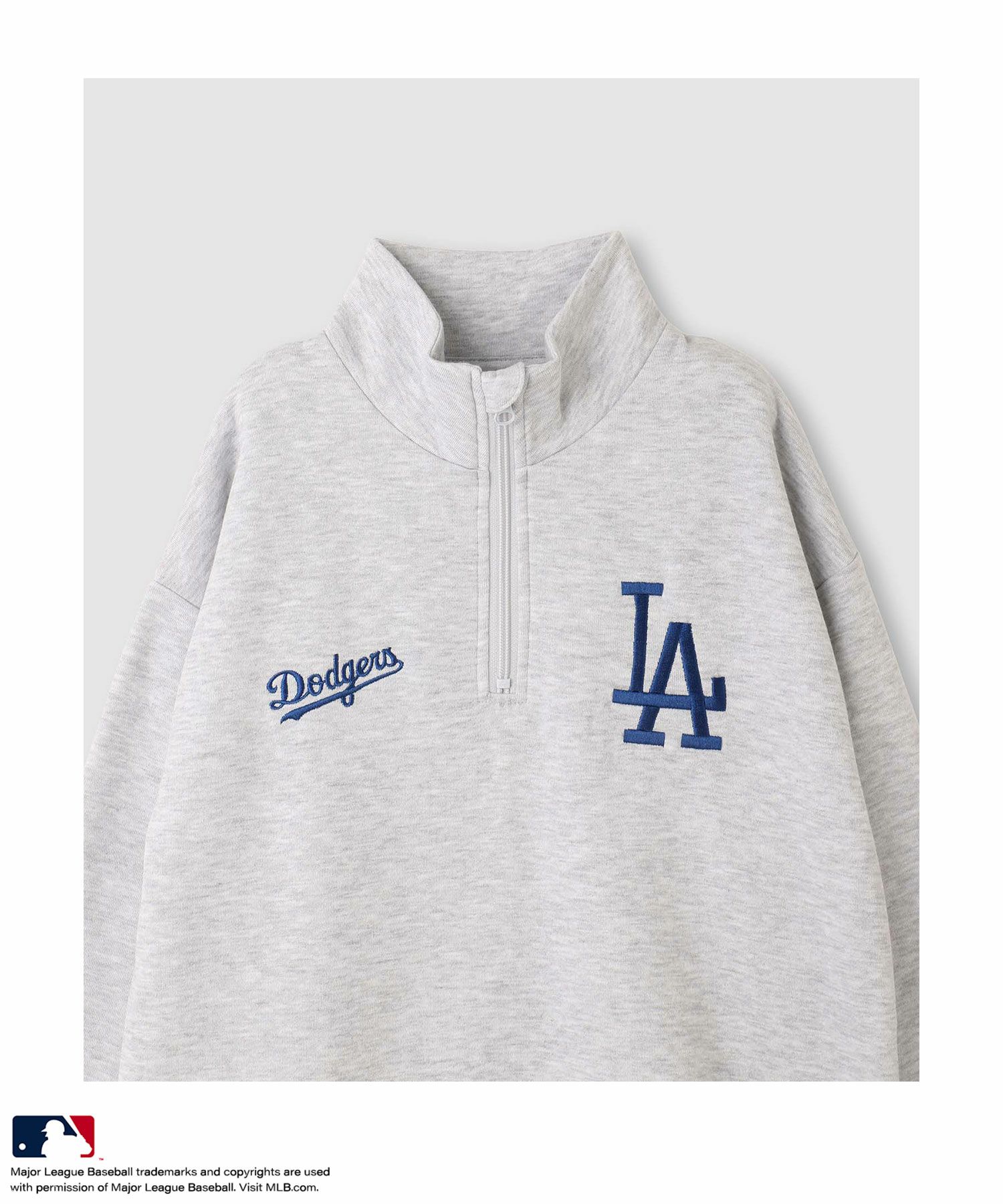 MLB ハーフジップスウェット キッズ商品サムネイル-5