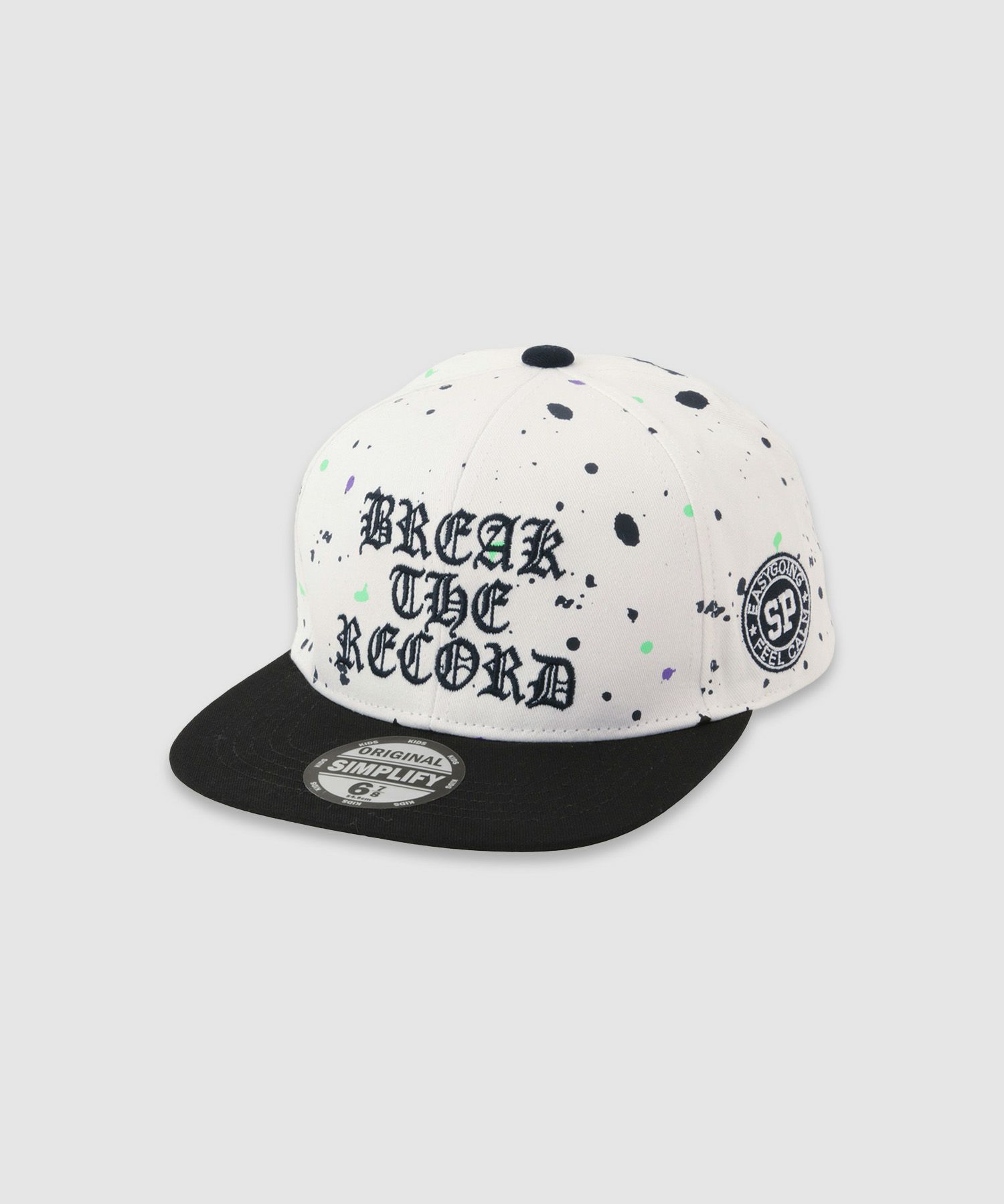 [値下げ]Simplify  飛ばしペイントベースボールキャップ キッズ商品画像-2