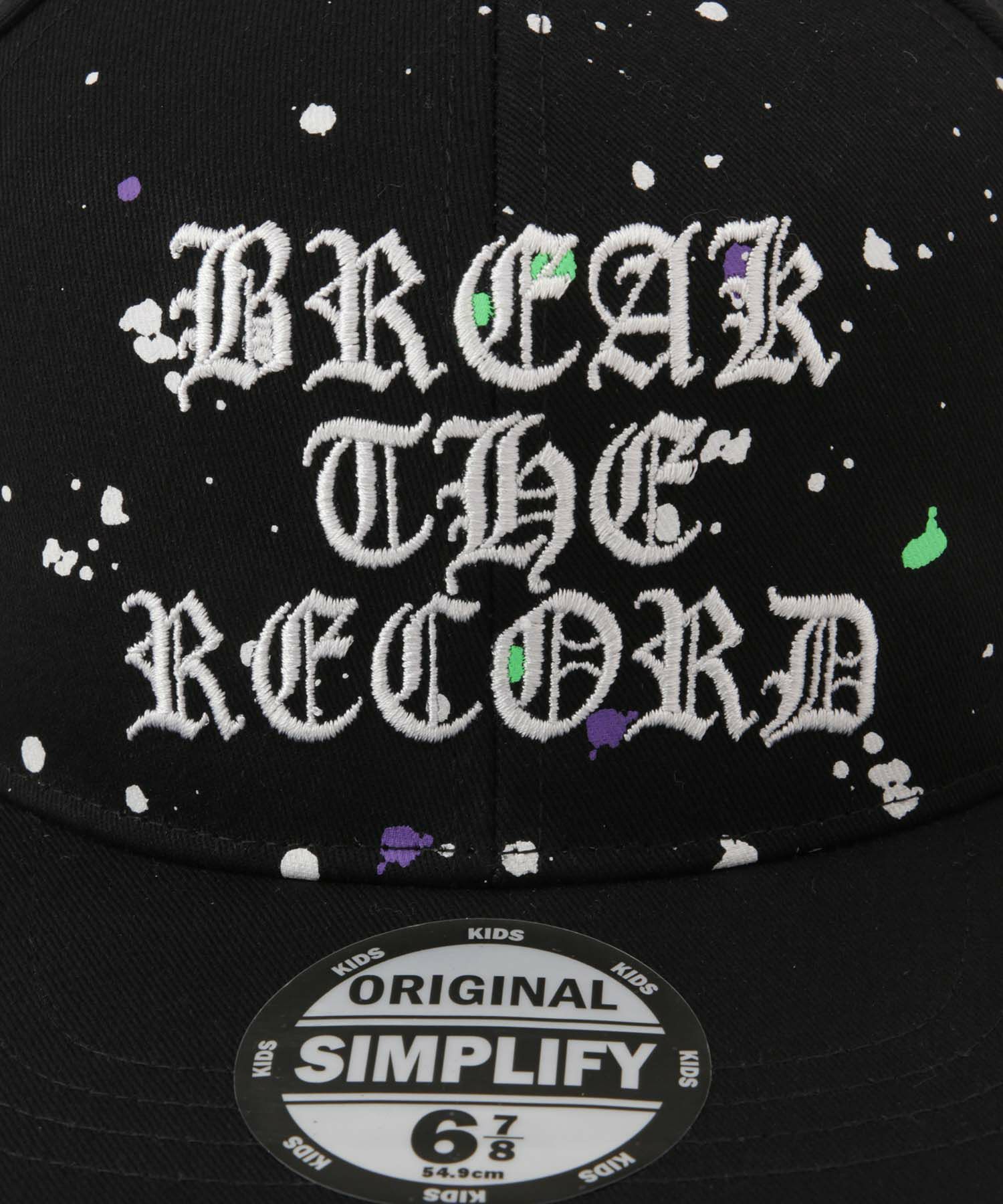 [値下げ]Simplify  飛ばしペイントベースボールキャップ キッズ商品画像-4