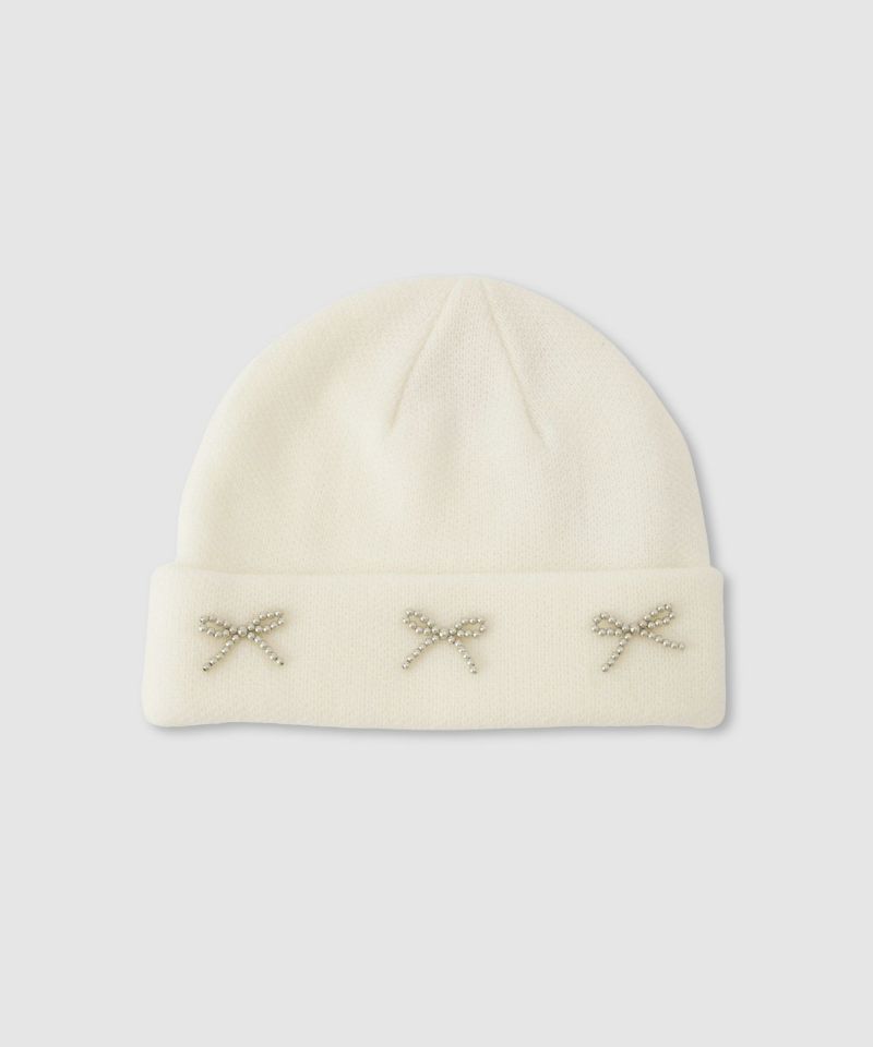 [期間限定価格]RICH MIX  リボンニット帽子 キッズ商品画像-1