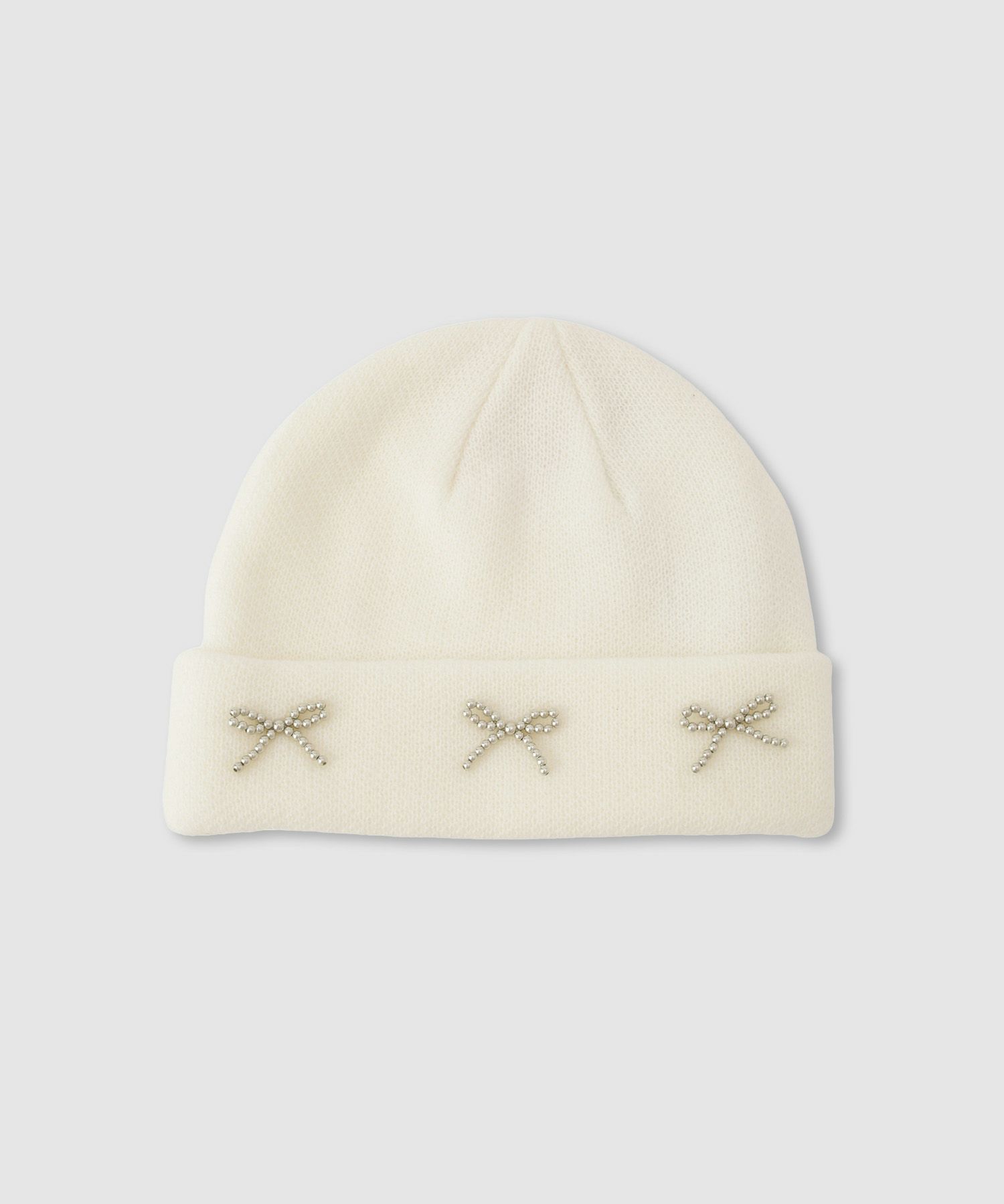 RICH MIX  リボンニット帽子 キッズ商品画像-1