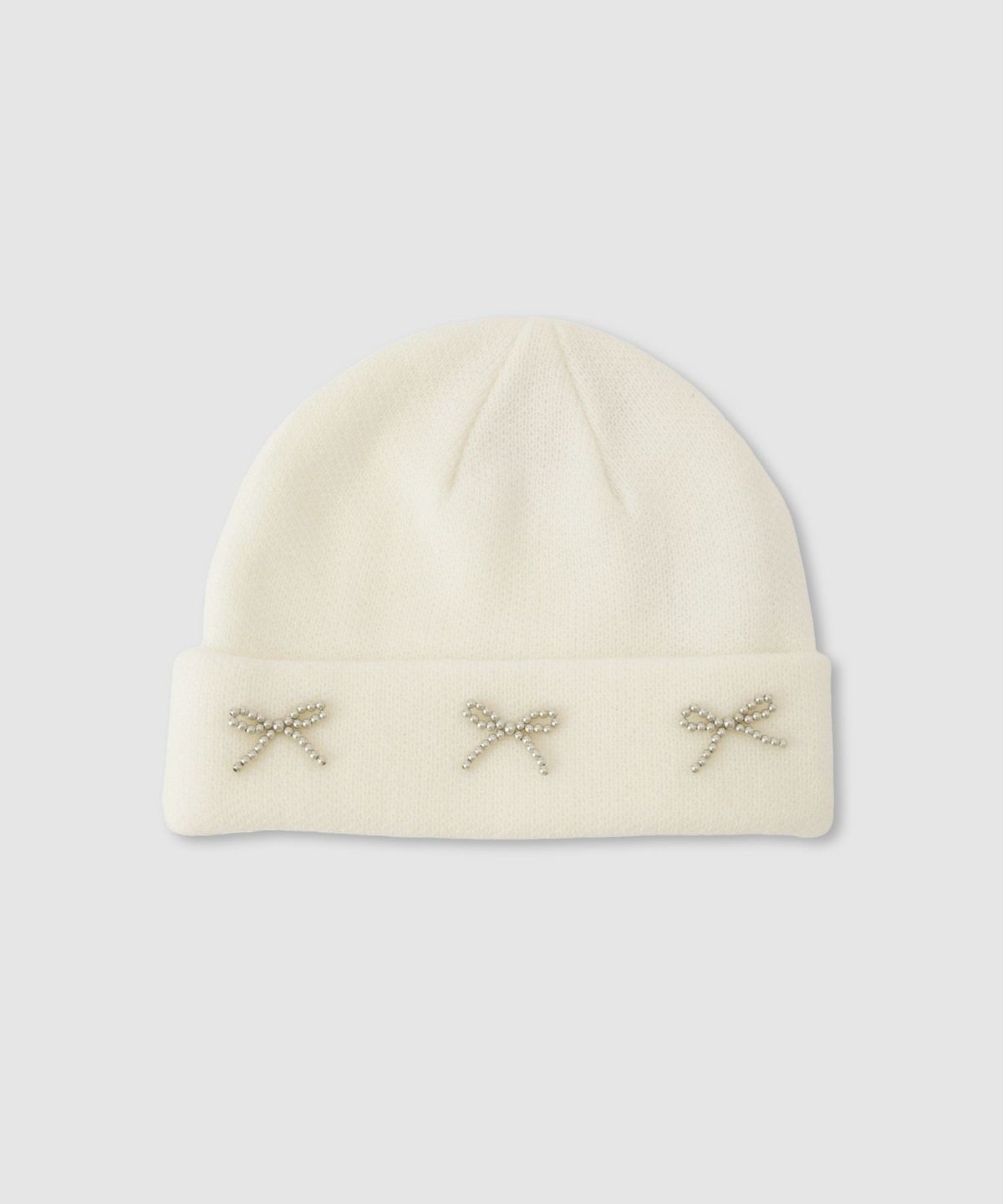 RICH MIX リボンニット帽子 キッズ