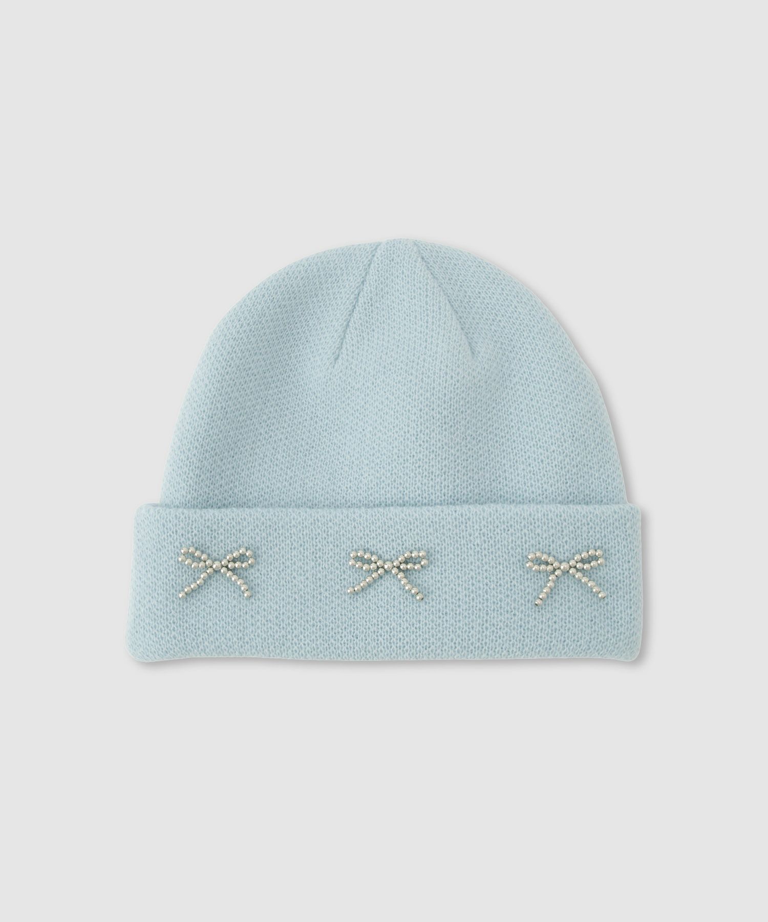 RICH MIX リボンニット帽子 キッズ