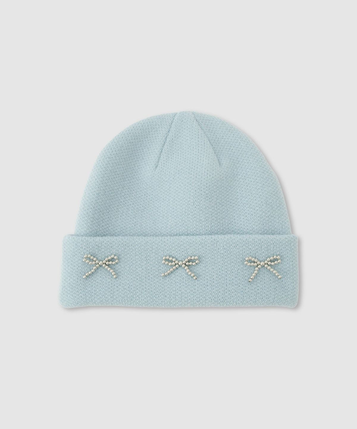 RICH MIX リボンニット帽子 キッズ