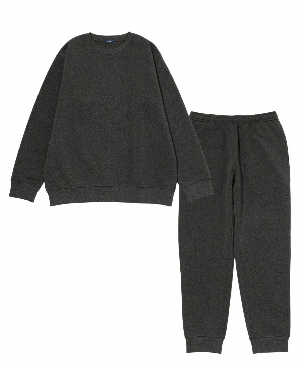 NAVY MAC HEAT 裏起毛スウェット上下セット メンズ