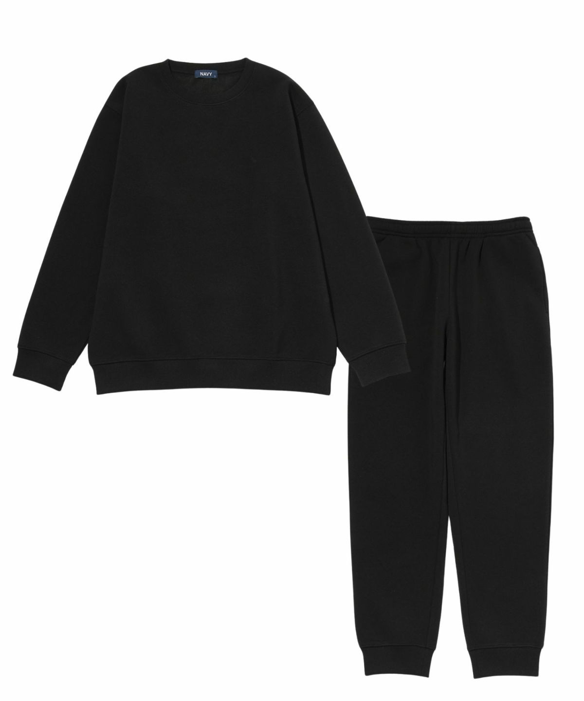 NAVY MAC HEAT 裏起毛スウェット上下セット メンズ