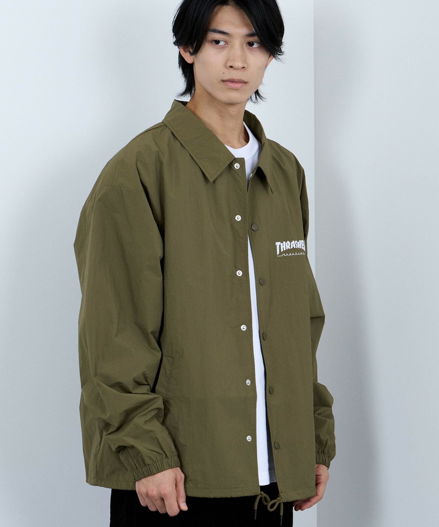 [期間限定価格]THRASHER  コーチジャケット メンズ商品サムネイル-10
