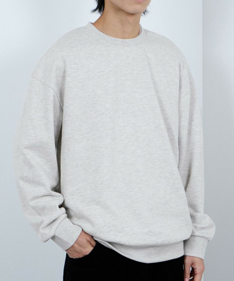 [期間限定価格]NAVY タフラク ヘビー裏毛クルーネックスウェット メンズ商品画像-1