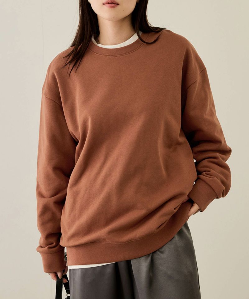 NAVY タフラク ヘビー裏毛クルーネックスウェット メンズ商品画像-4