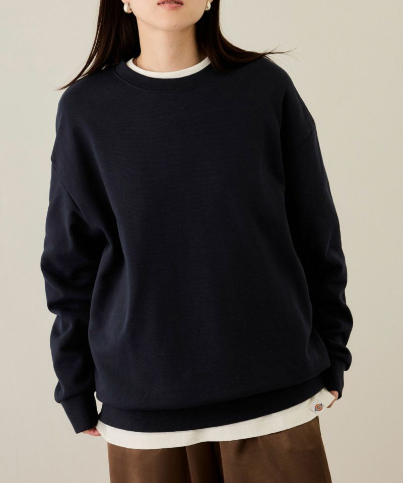NAVY タフラク ヘビー裏毛クルーネックスウェット メンズ商品画像-5