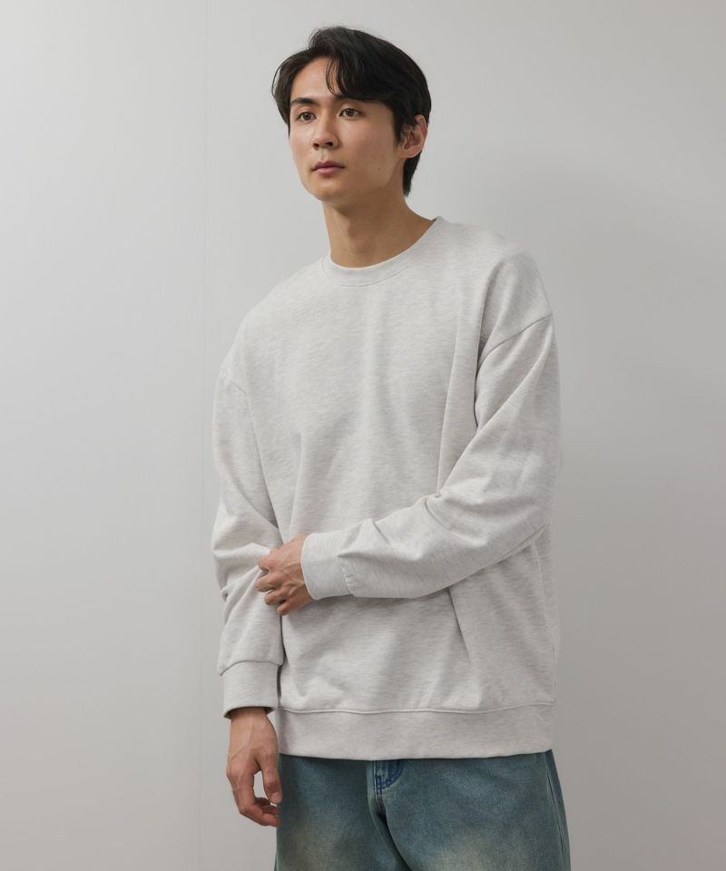 NAVY タフラク ヘビー裏毛クルーネックスウェット メンズ商品画像-6