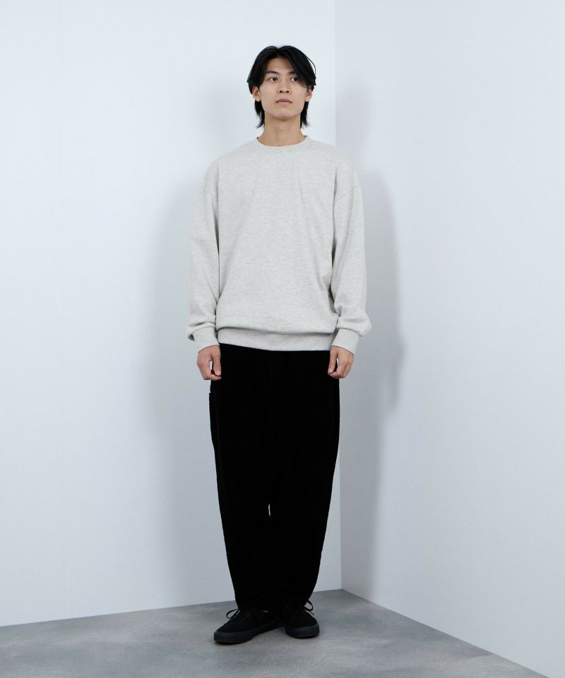 [期間限定価格]NAVY タフラク ヘビー裏毛クルーネックスウェット メンズ商品画像-8