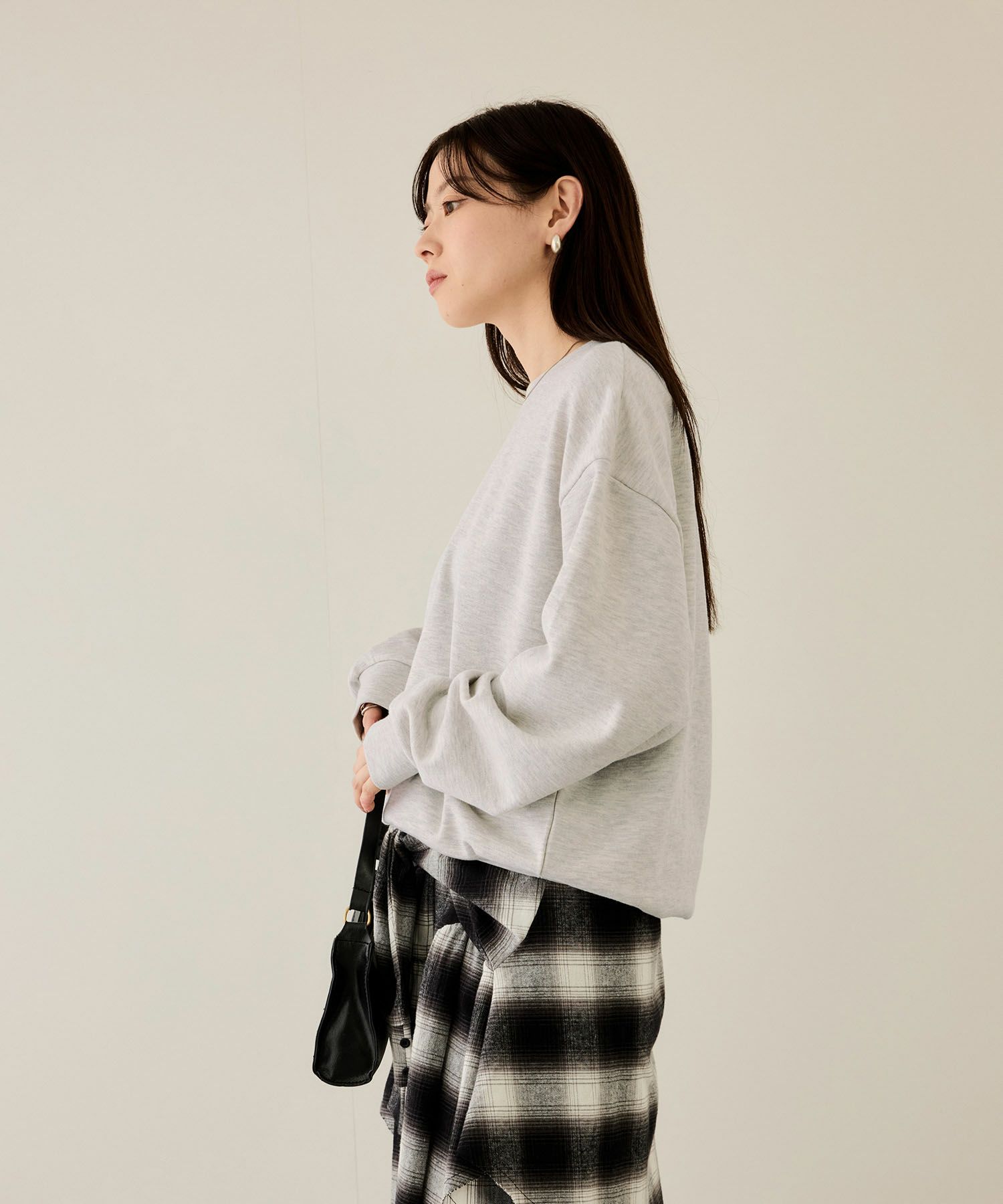 NAVY タフラク ヘビー裏毛クルーネックスウェット メンズ