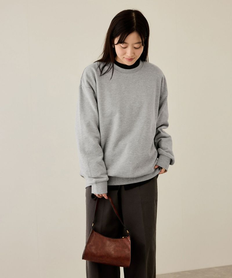 [期間限定価格]NAVY タフラク ヘビー裏毛クルーネックスウェット メンズ商品画像-12