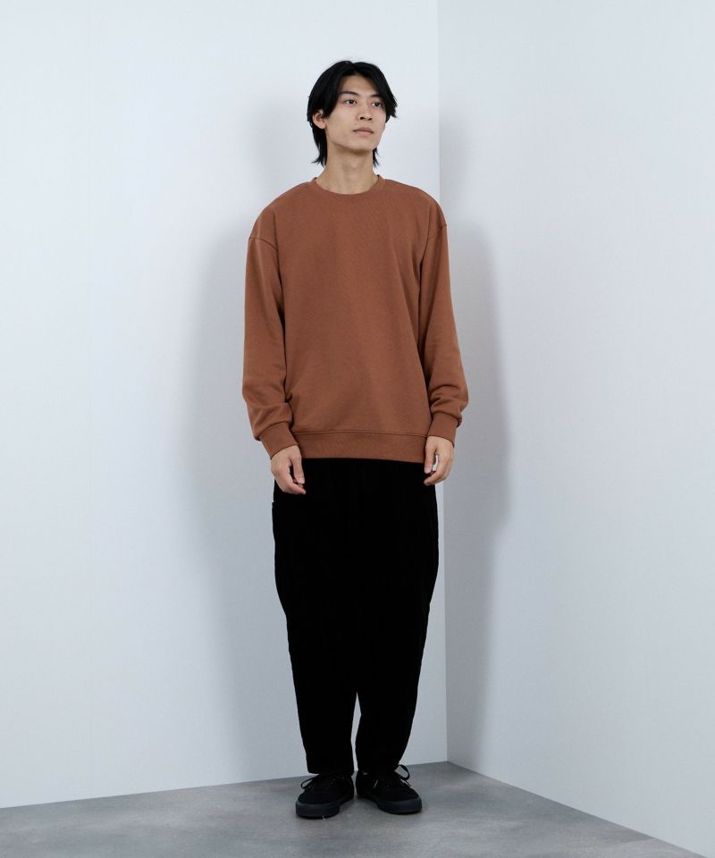 [期間限定価格]NAVY タフラク ヘビー裏毛クルーネックスウェット メンズ商品画像-17