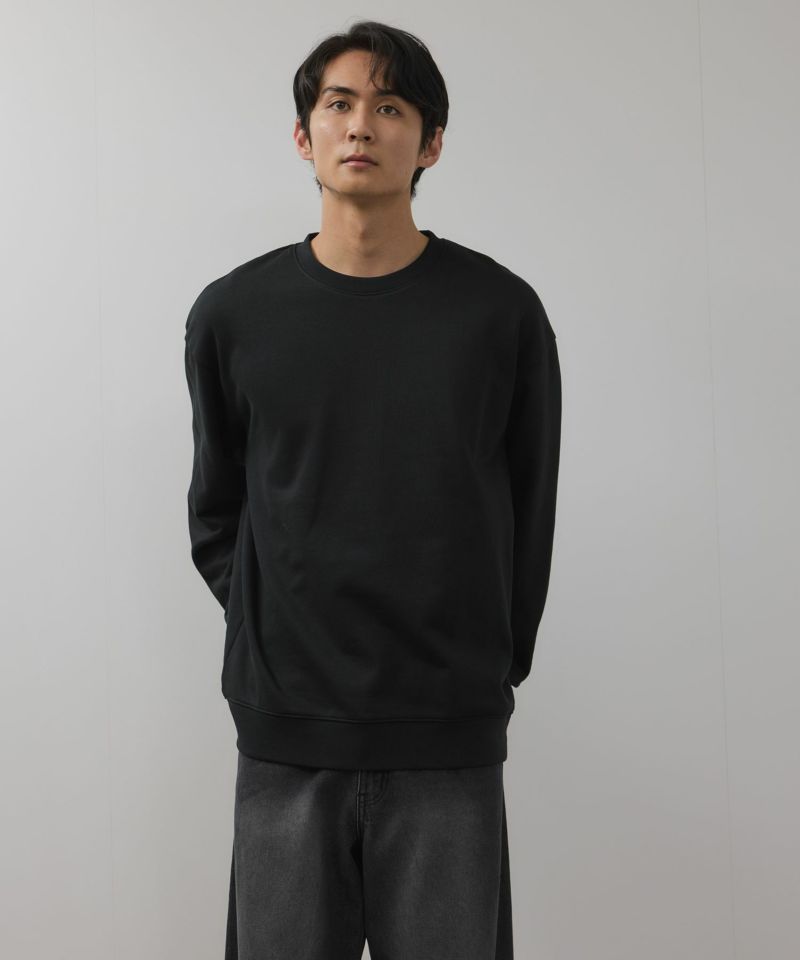 NAVY タフラク ヘビー裏毛クルーネックスウェット メンズ商品画像-18