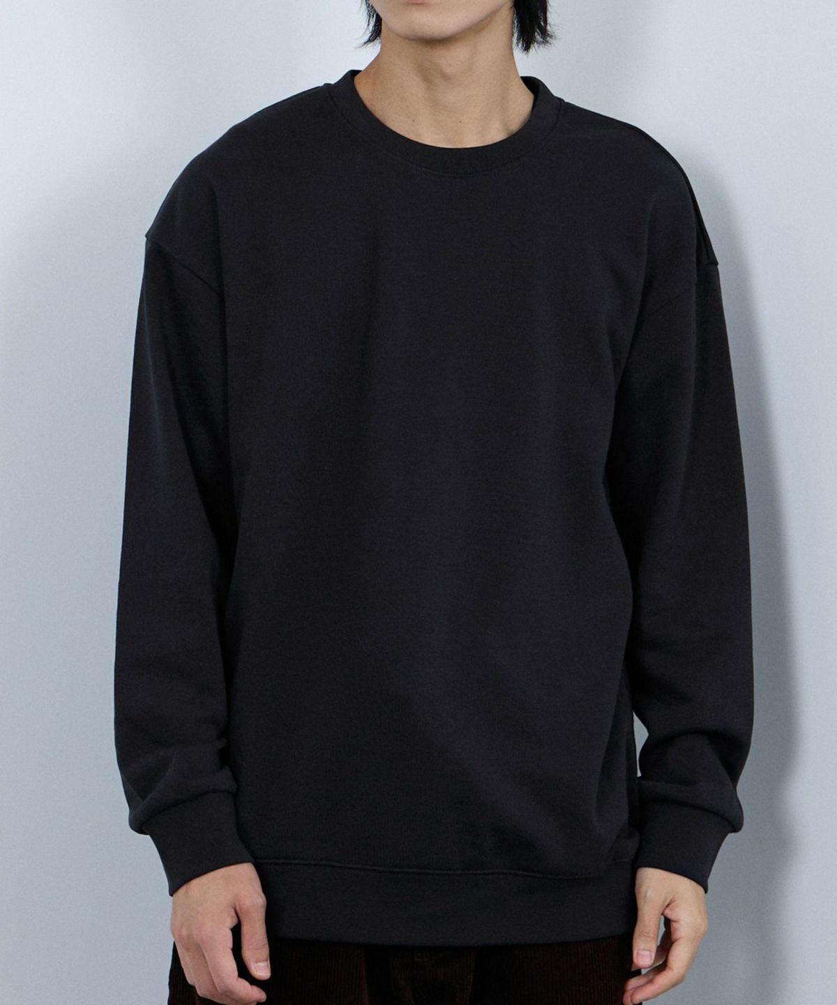 NAVY タフラク ヘビー裏毛クルーネックスウェット メンズ