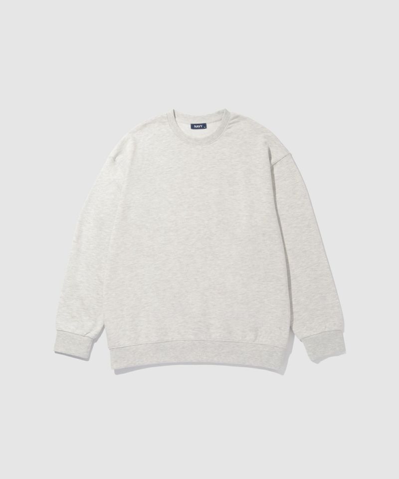 NAVY タフラク ヘビー裏毛クルーネックスウェット メンズ商品画像-28