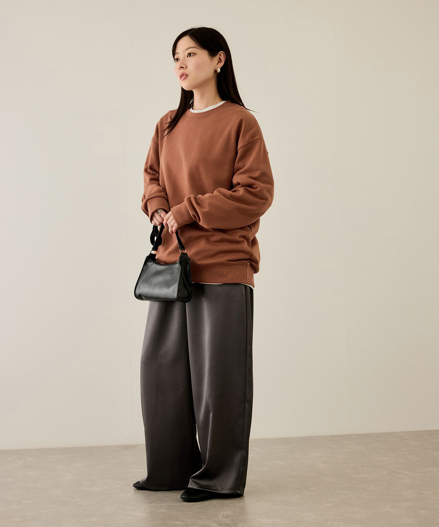 NAVY タフラク ヘビー裏毛クルーネックスウェット メンズ商品画像-28