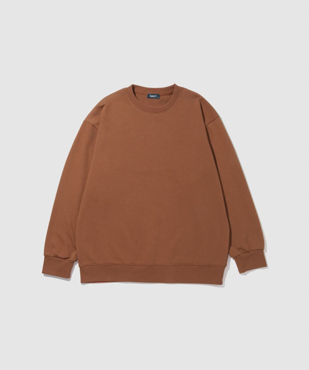 NAVY タフラク ヘビー裏毛クルーネックスウェット メンズ