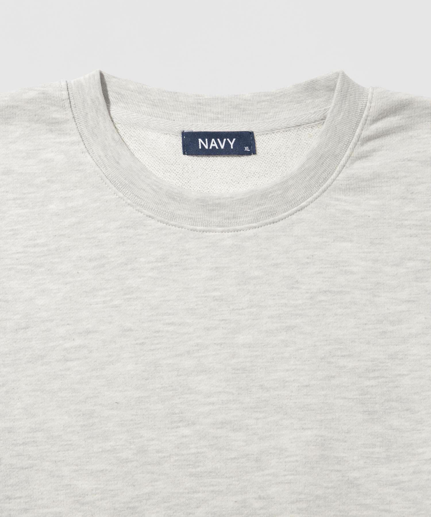 NAVY タフラク ヘビー裏毛クルーネックスウェット メンズ
