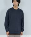NAVY MAC HEAT ソフトタッチクルーネックニットフリース メンズ