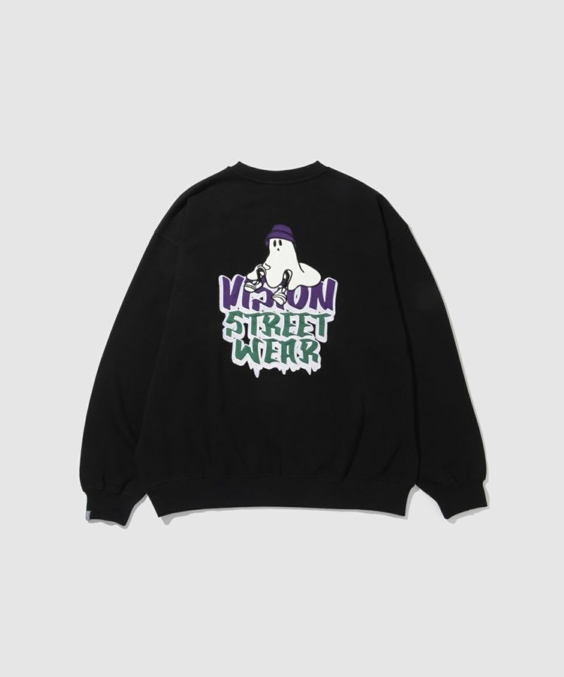 VISION STREET WEAR  ゴーストデザインスウェット メンズ商品画像-1