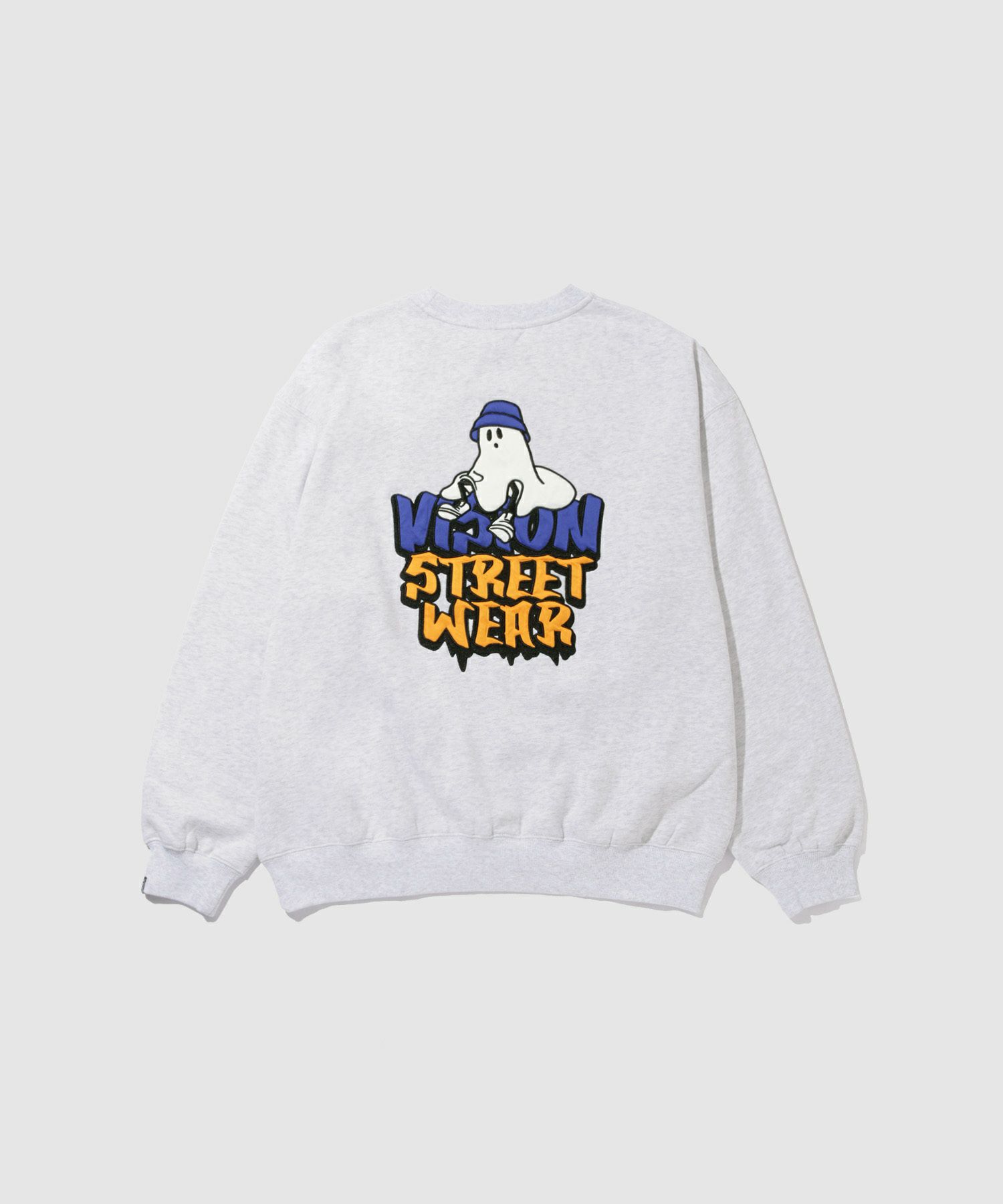 VISION STREET WEAR ゴーストデザインスウェット メンズ