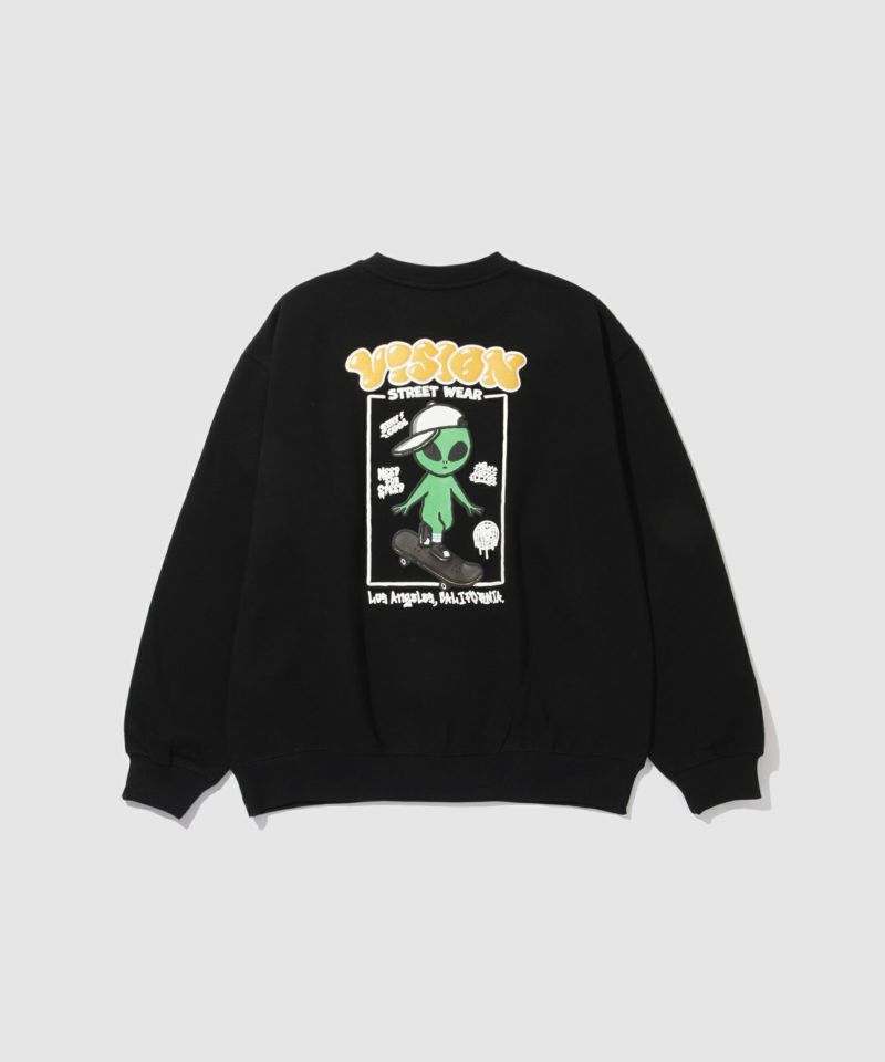 VISION STREET WEAR  エイリアンデザインスウェット メンズ商品画像-2