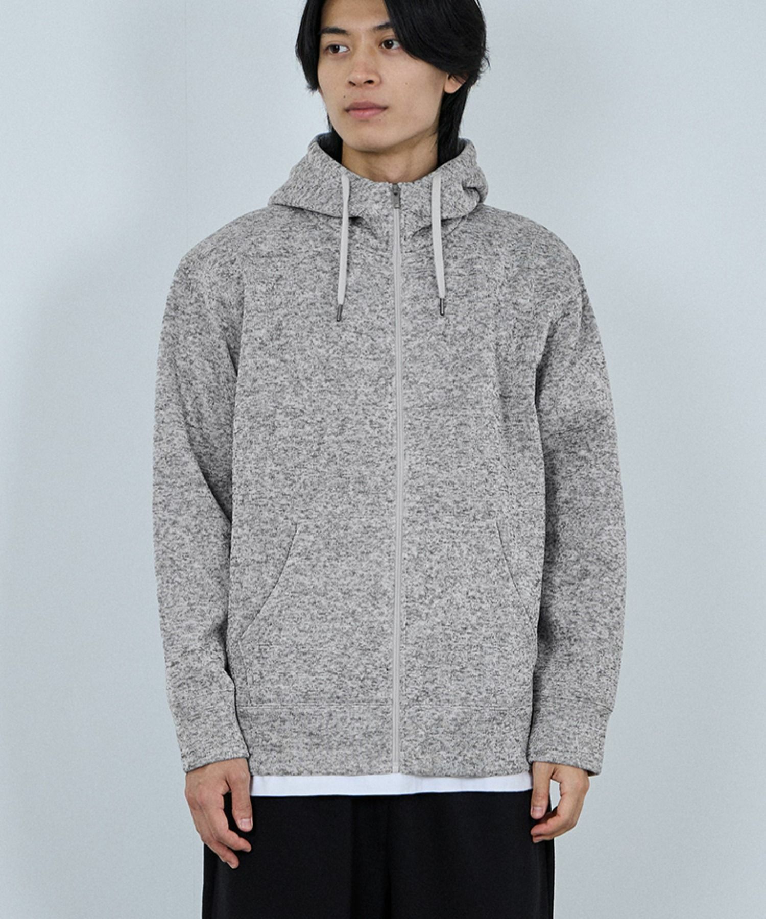 NAVY  MAC HEAT 裏ボアジップパーカー メンズ商品サムネイル-4