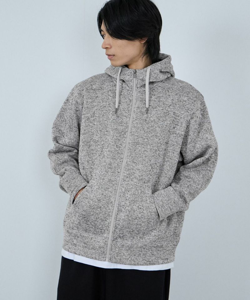 [値下げ]NAVY  MAC HEAT 裏ボアジップパーカー メンズ商品画像-5