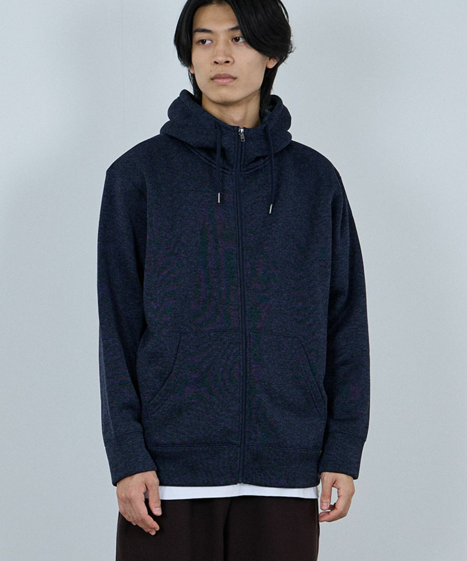 [値下げ]NAVY  MAC HEAT 裏ボアジップパーカー メンズ商品サムネイル-12