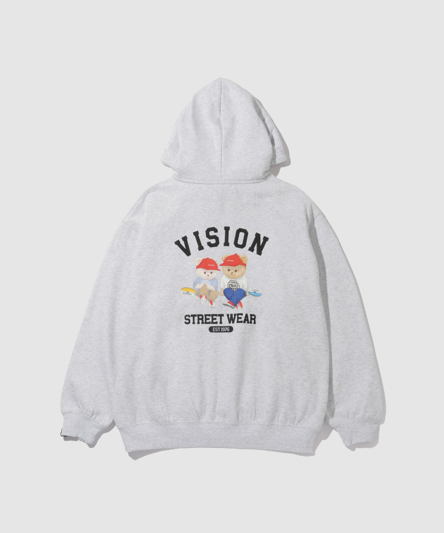VISION STREET WEAR  ベアーデザインパーカー メンズ商品サムネイル-1