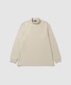 NAVY MAC HEAT シルキータッチモックネックTシャツ メンズ