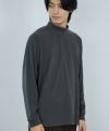 [値下げ]NAVY  MAC HEAT シルキータッチモックネックTシャツ メンズ商品サムネイル-4